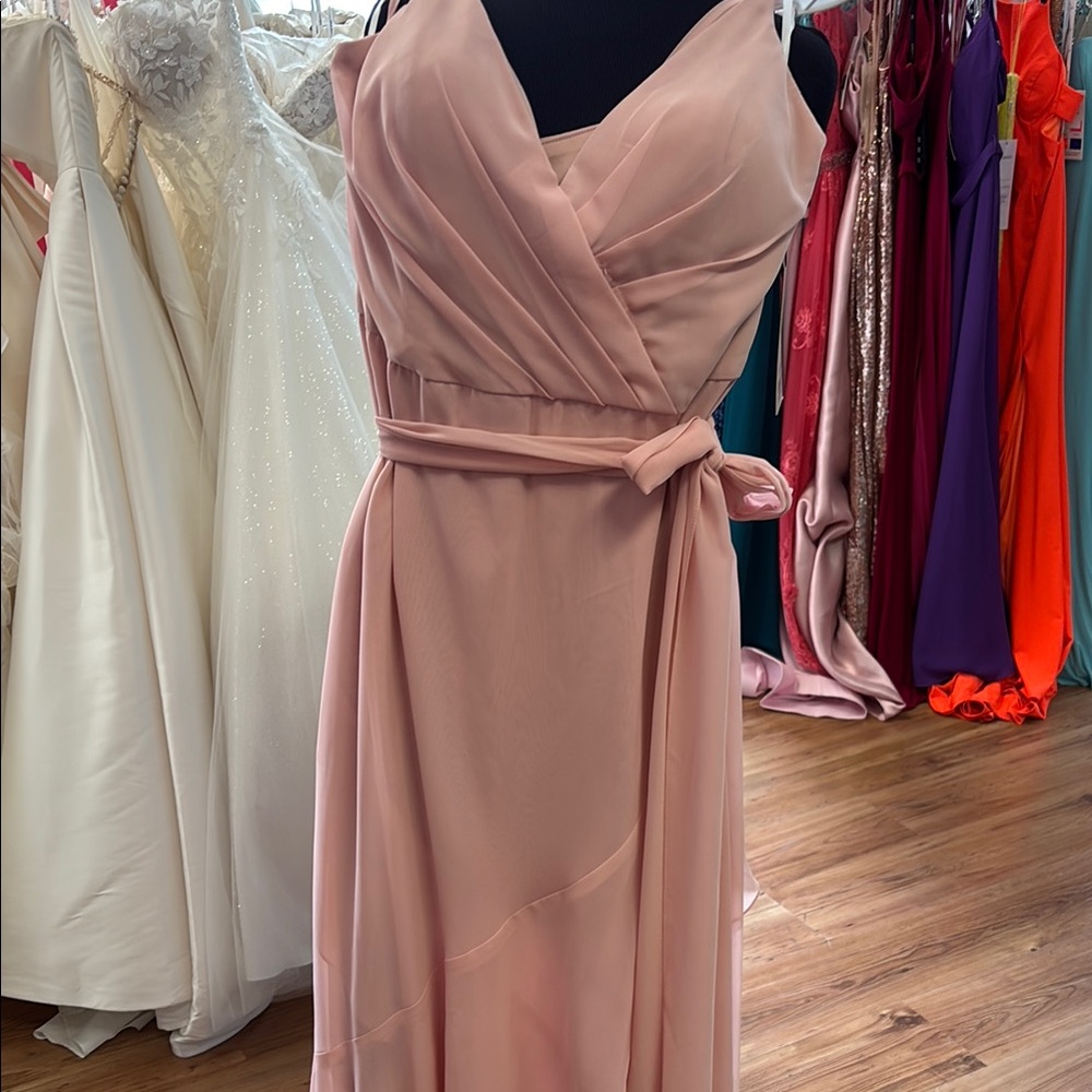 Blush Pink Sleeveless Dress